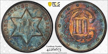 1862 3CS MS65