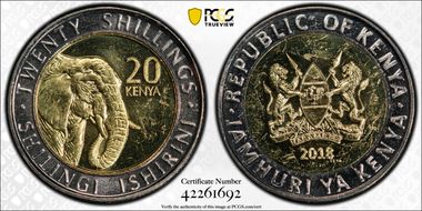 2018 20 Shil KM-48 MS63