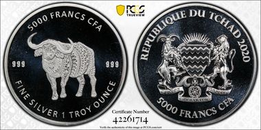 2020 5000 Fr Mandala Buffalo MS69