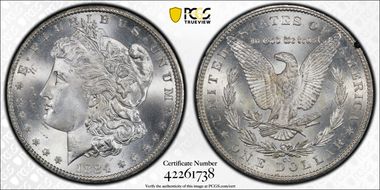 1884-CC $1 GSA Hoard MS65