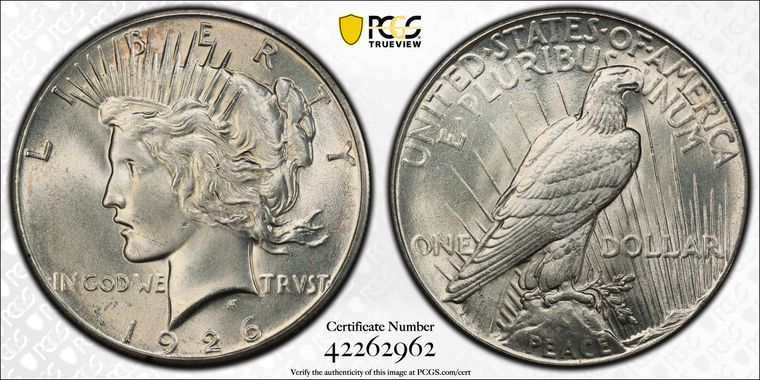 Cert 42262962 - Coin Image