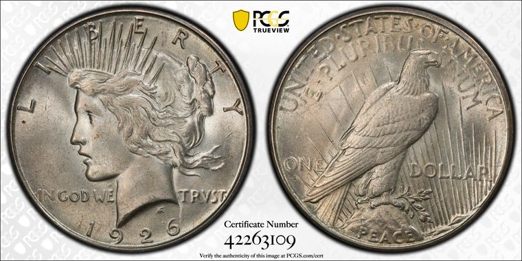 Cert 42263109 - Coin Image