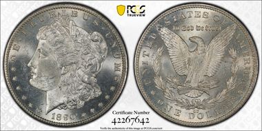 1890-CC $1 MS62