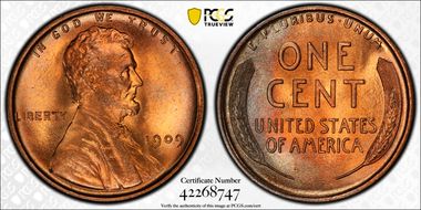 1909 1C Lincoln MS66RD