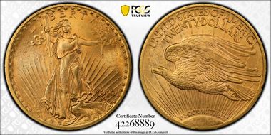 1910 $20 MS63
