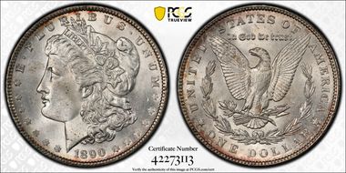 1890 $1 MS65