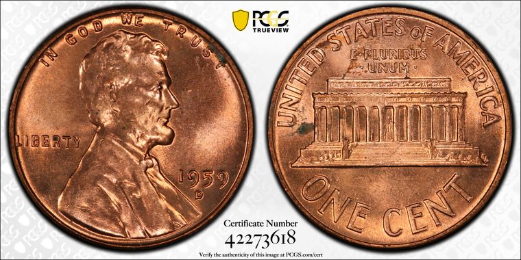 Cert 42273618 - Coin Image