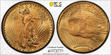 1927 $20 MS66