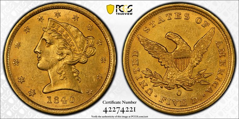 Cert 42274221 - Coin Image