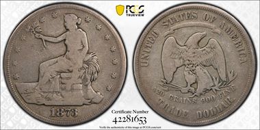 1873-CC T$1 Trade G6