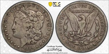 1889-CC $1 F15