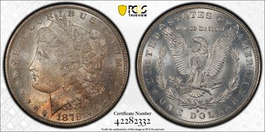 1879-S $1 MS67