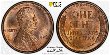 1909 VDB 1C MS64RB