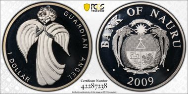2009 $1 Guardian Angel PR69DCAM