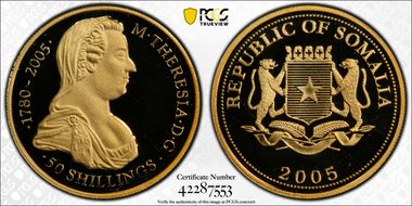 2005 50 S Maria Theresia PR69DCAM