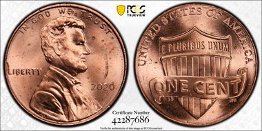 2020 1C Shield MS64RD