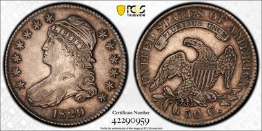 1829 50C VF35
