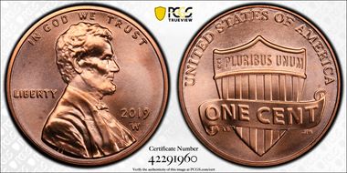 2019-W 1C Shield MS68RD