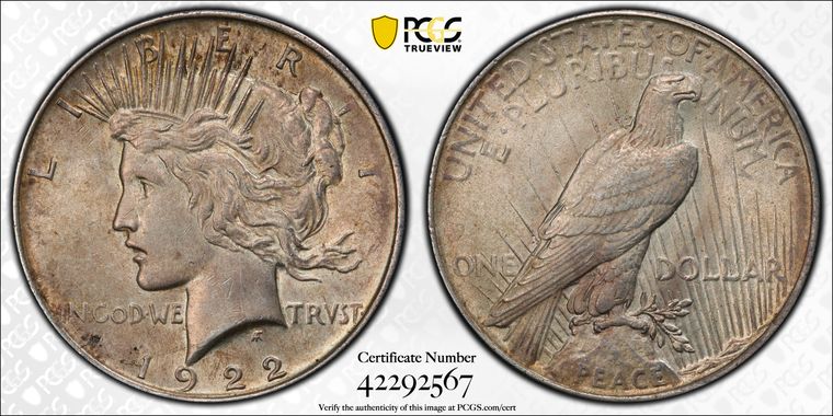 Cert 42292567 - Coin Image