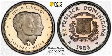 1983(t) 5C KM-59 Cu-Ni PR68DCAM