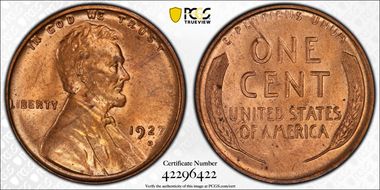 1927-D 1C MS64RD