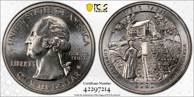 2020-W 25C Weir Farm NP V75 MS64