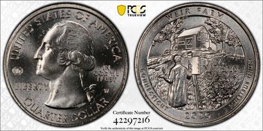 2020-W 25C Weir Farm NP V75 MS65