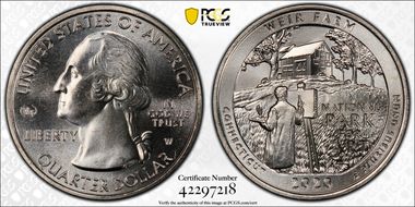 2020-W 25C Weir Farm NP V75 MS65