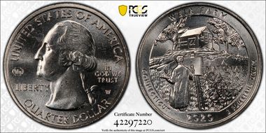 2020-W 25C Weir Farm NP V75 MS64