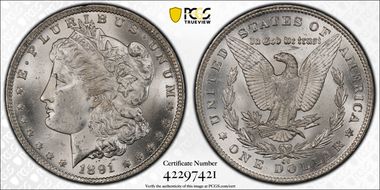 1891-CC $1 MS64