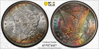 1884-CC $1 MS62
