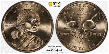 2016-P $1 Native American Position B MS65