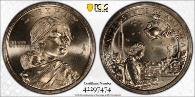 2019-P $1 Native American Position A MS65