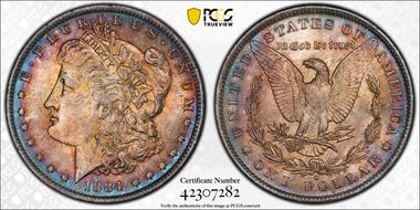 1884-O $1 MS63