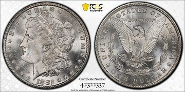 1882-CC $1 MS63