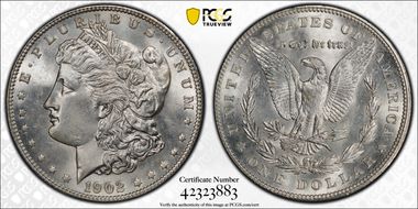 1902 $1 MS65