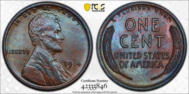 1914 1C MS64BN