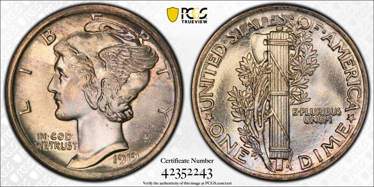 Cert 42352243 - Coin Image