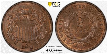 1870 2C MS65BN