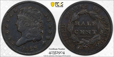 1828 1/2C 13 Stars N1BN