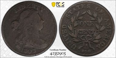 1803 1C Small Date, Small Fraction N1BN