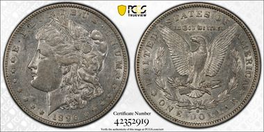 1896-O $1 XF45