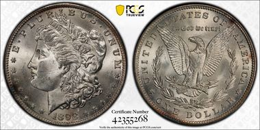 1898-O $1 MS65