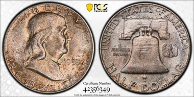 1955 50C MS66+ FBL