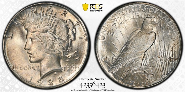 Cert 42356423 - Coin Image