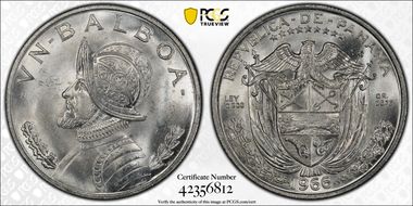 1966 Balboa KM-27  Ag MS65