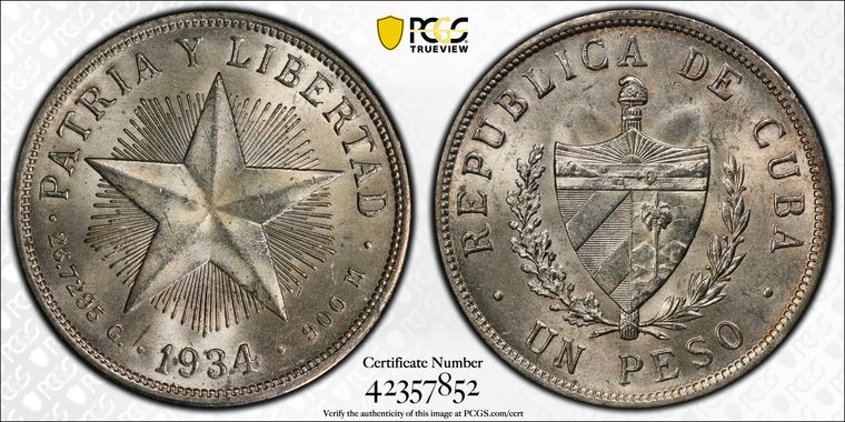 Cert 42357852 - Coin Image