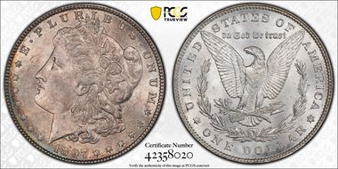 1897 $1 MS64