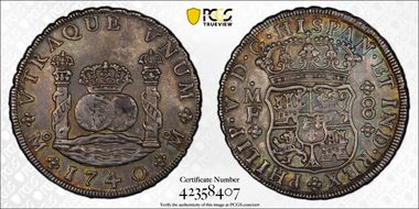 1740-Mo MF 8 R Calico-1456 Yon-M8-40 AU53