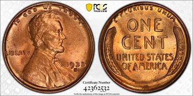 1935-S 1C MS65RD